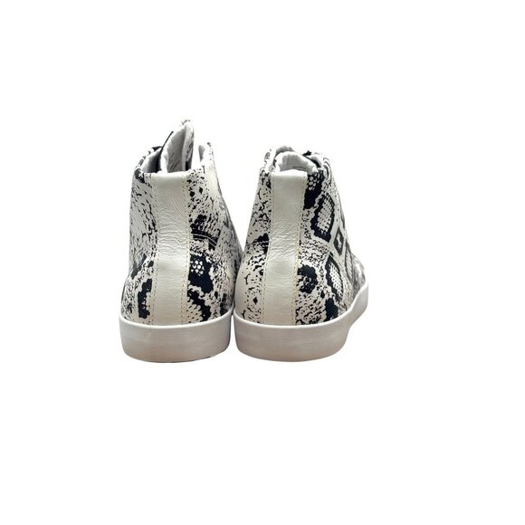 OTBT Women Hologram Snake Print High-Top Sneakers 6.5 NIB - Picture 5 of 6